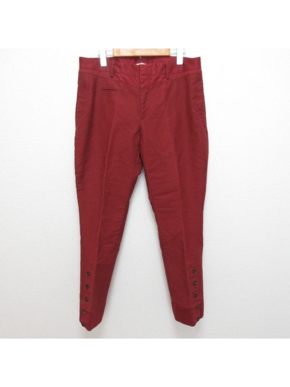 Gucci Cinch Back Jodhpurs Pants Bordeaux 50